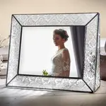 J Devlin Glass Vintage Glass Picture Frame 8x10 Horizontal