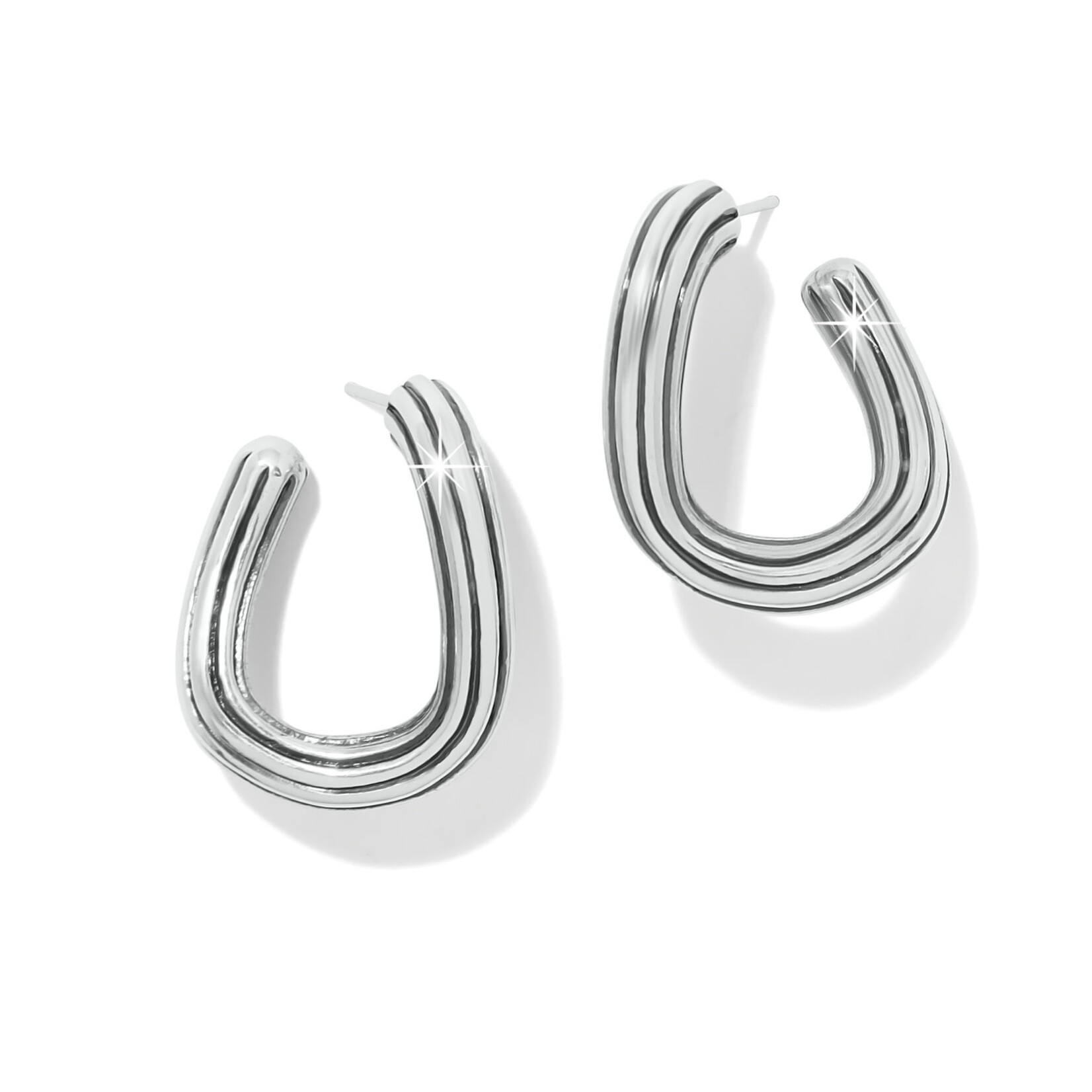 Brighton Ferrara Eterna Silver Post Earrings