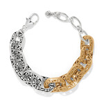 Brighton Contempo Linx Duo Two Tone Bracelet