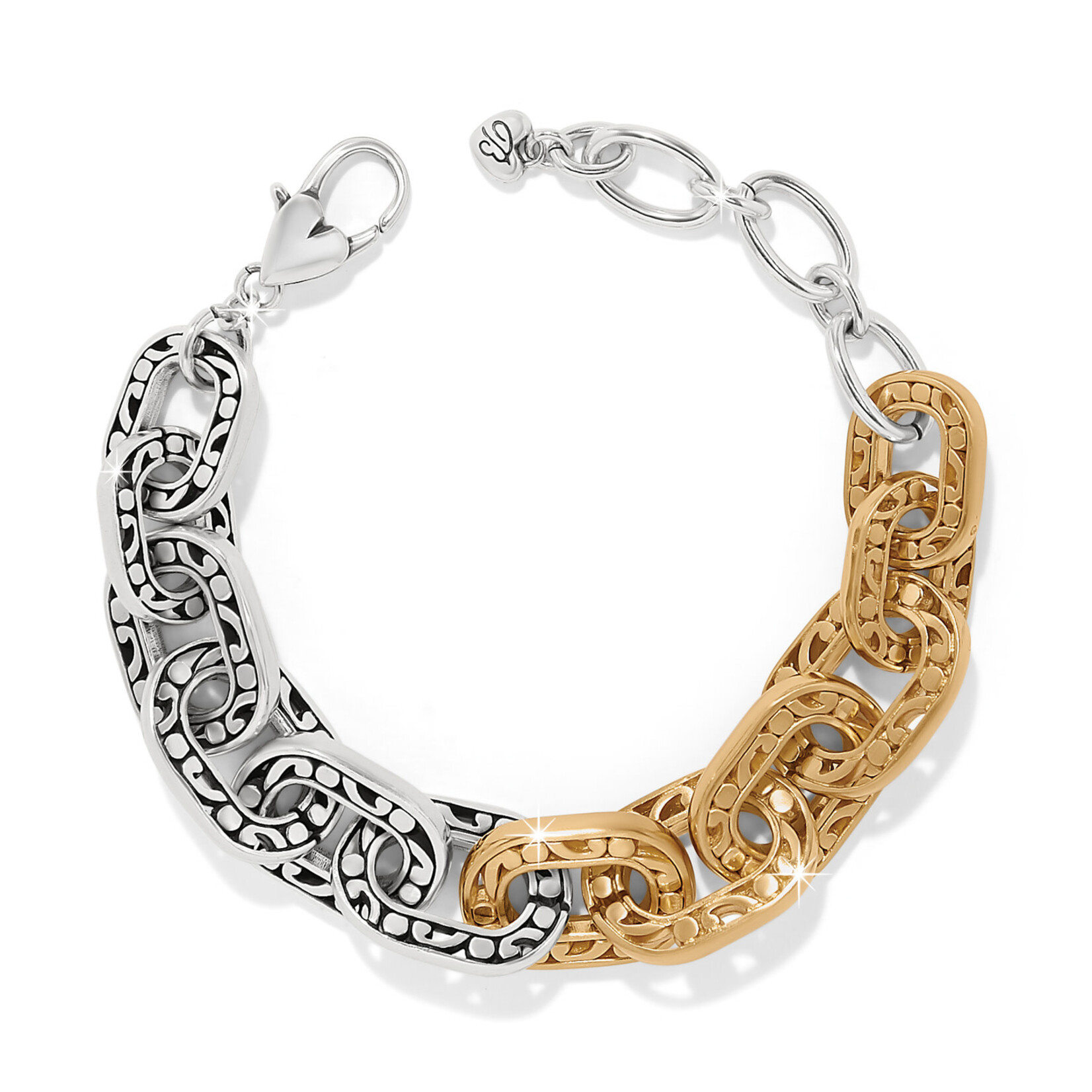 Brighton Contempo Linx Duo Two Tone Bracelet