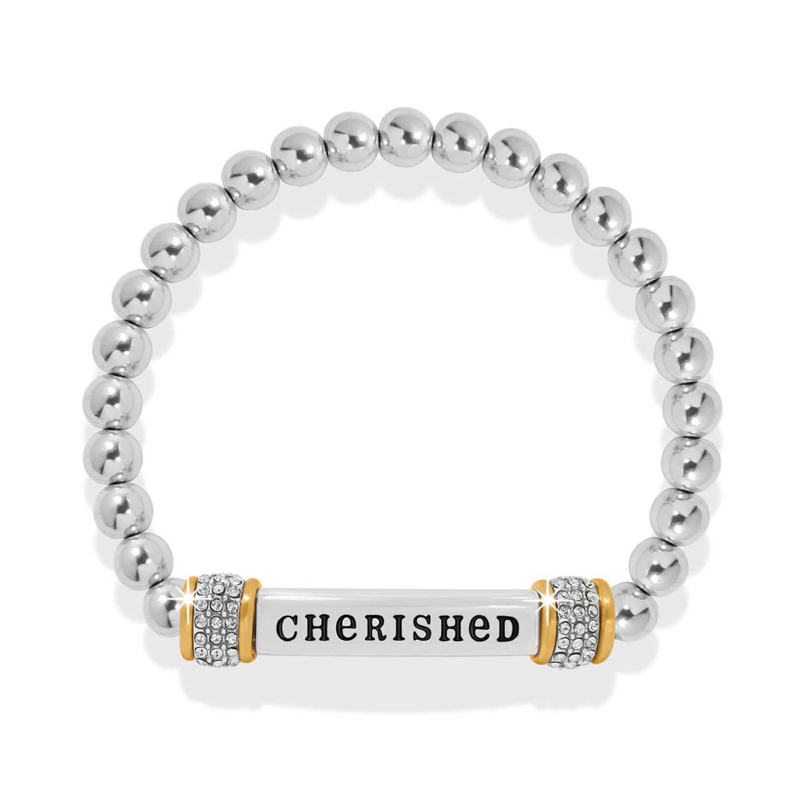 Brighton Meridian Cherished Two Tone Stretch Bracelet