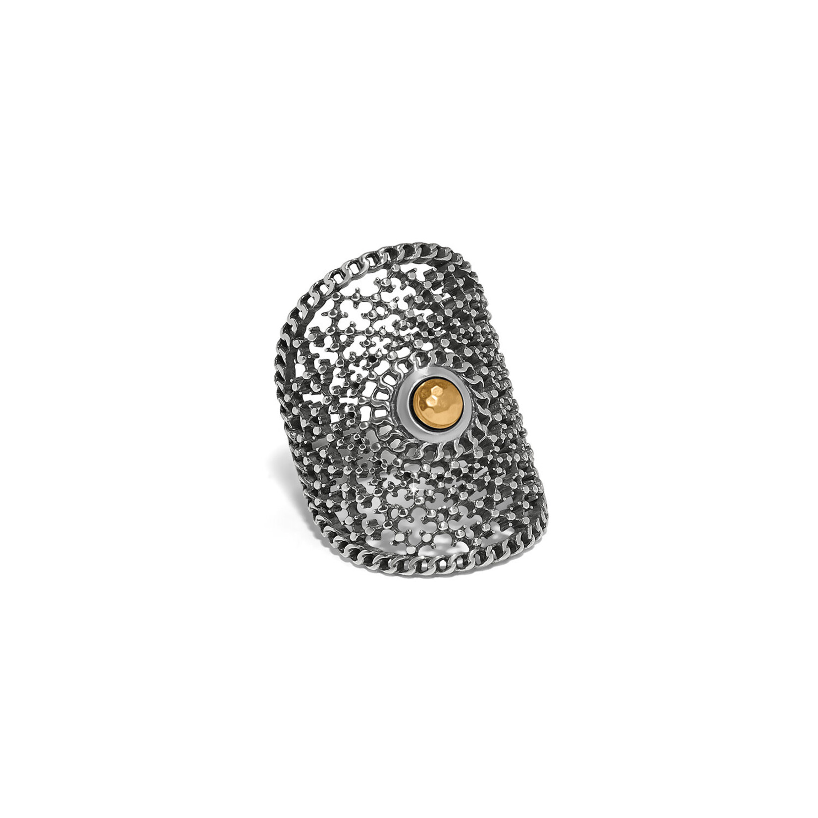 Brighton Ferrara Segreta Two Tone Round Ring
