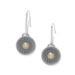 Brighton Ferrara Segreta Medallion French Wire Earrings