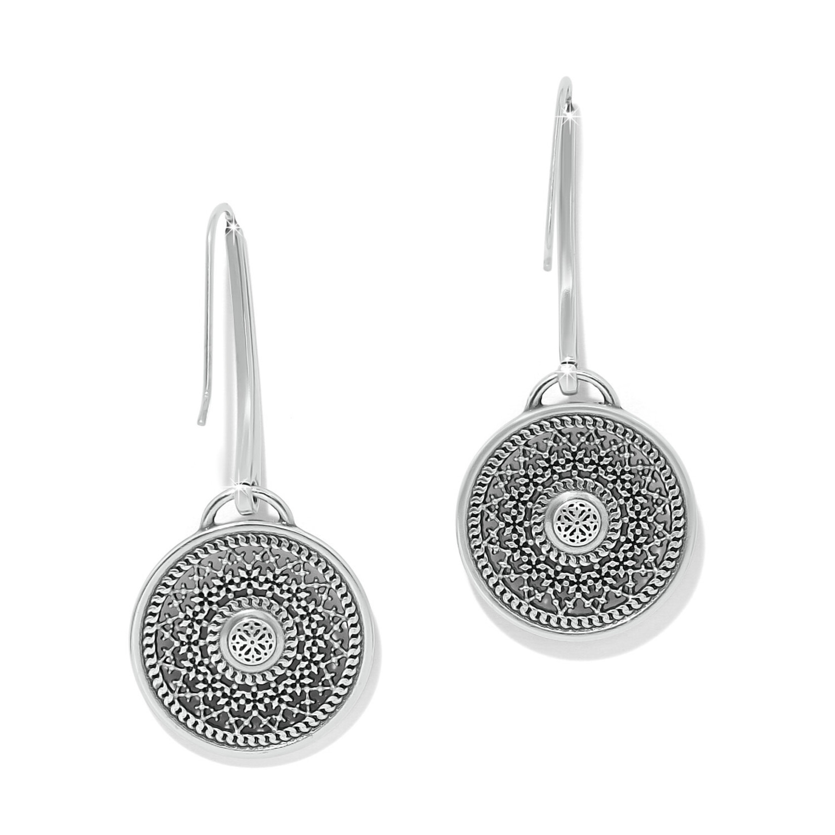 Brighton Ferrara Segreta Medallion French Wire Earrings