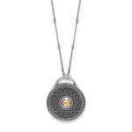 Brighton Ferrara Segreta Medallion Petite Necklace