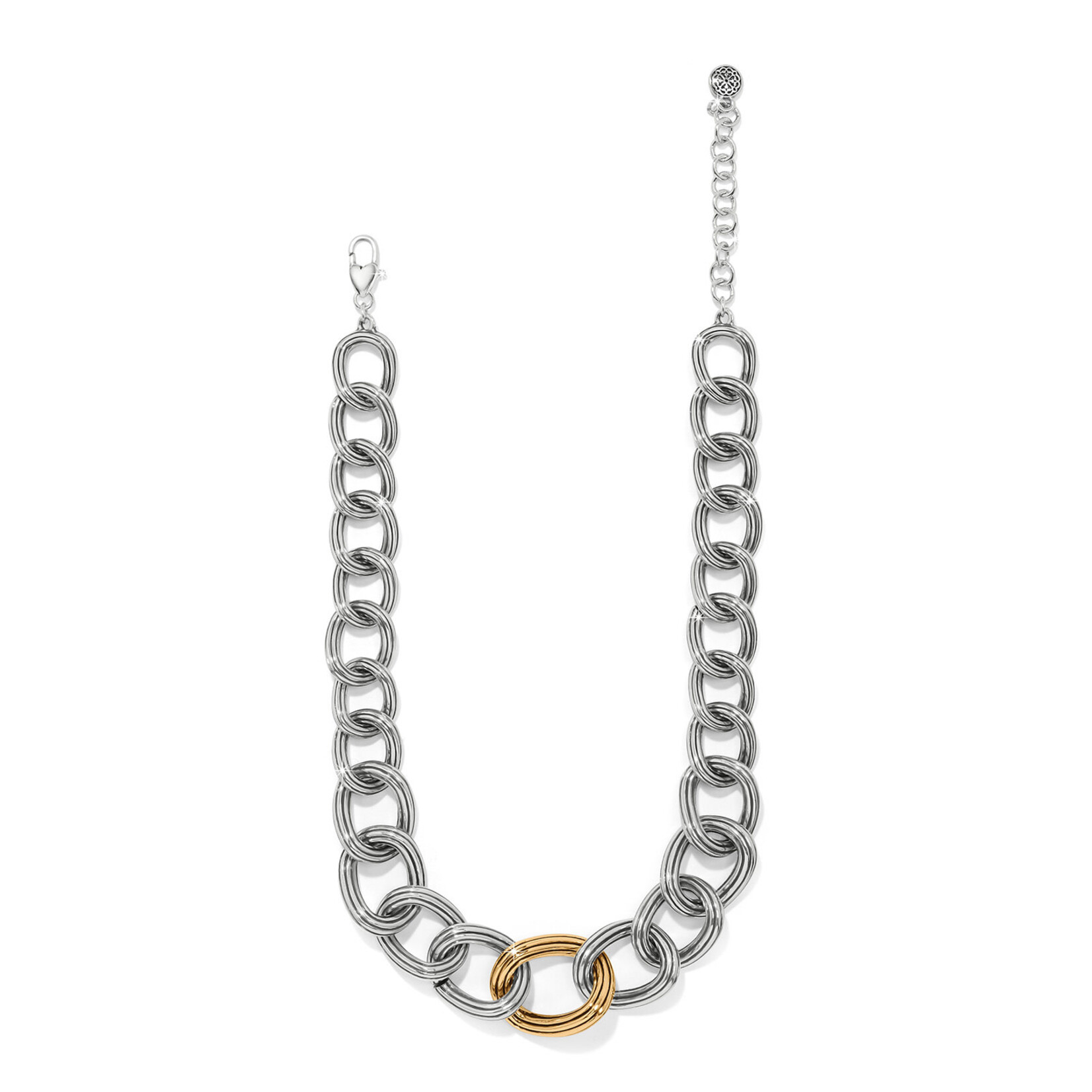 Brighton Ferrara Eterna Two Tone Link Necklace