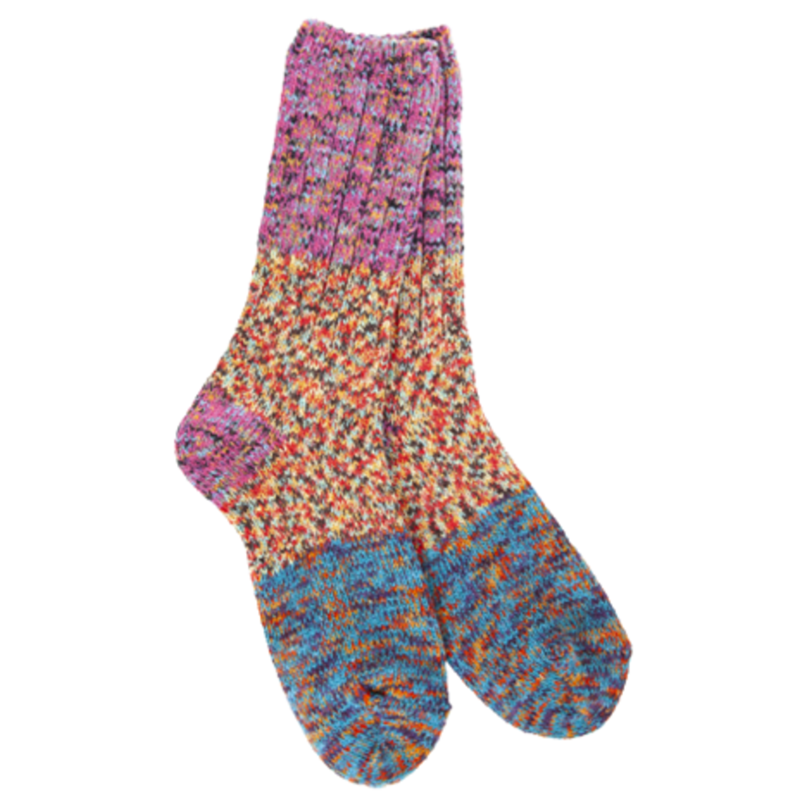 World's Softest Weekend Ragg Crew - Fiesta CB Multi