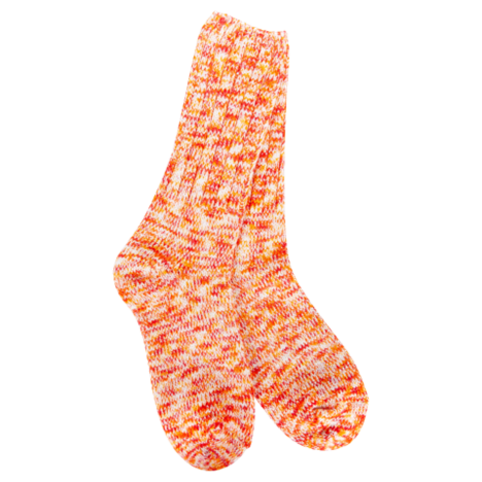 World's Softest Weekend Ragg Crew - Orange