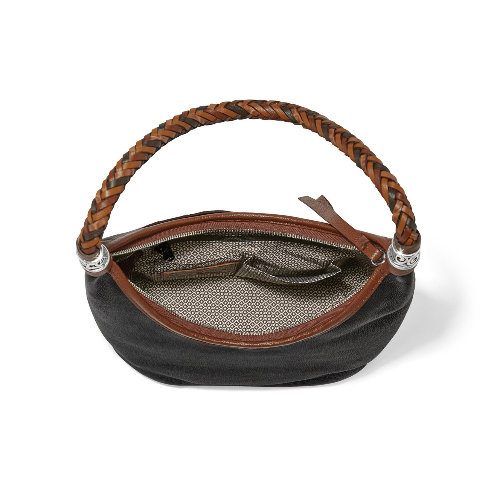 Brighton Shelby Large Hobo Bag in Black