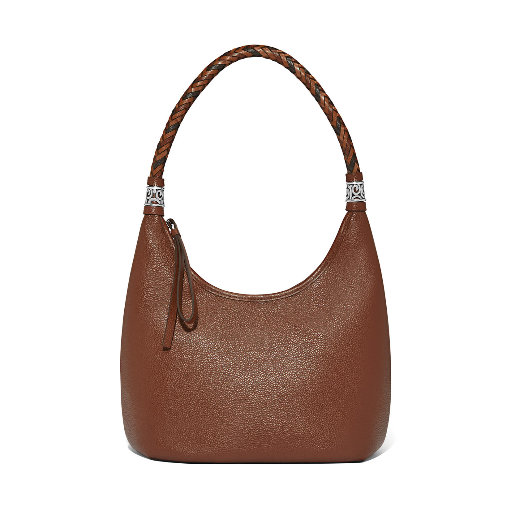 Brighton Shelby Large Hobo Bag in Bourbon