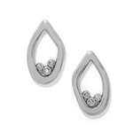 Brighton Cascade Lumina Silver Post Earrings