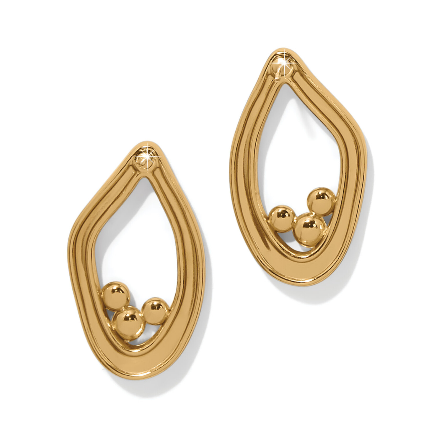 Brighton Cascade Lumina Gold Post Earrings