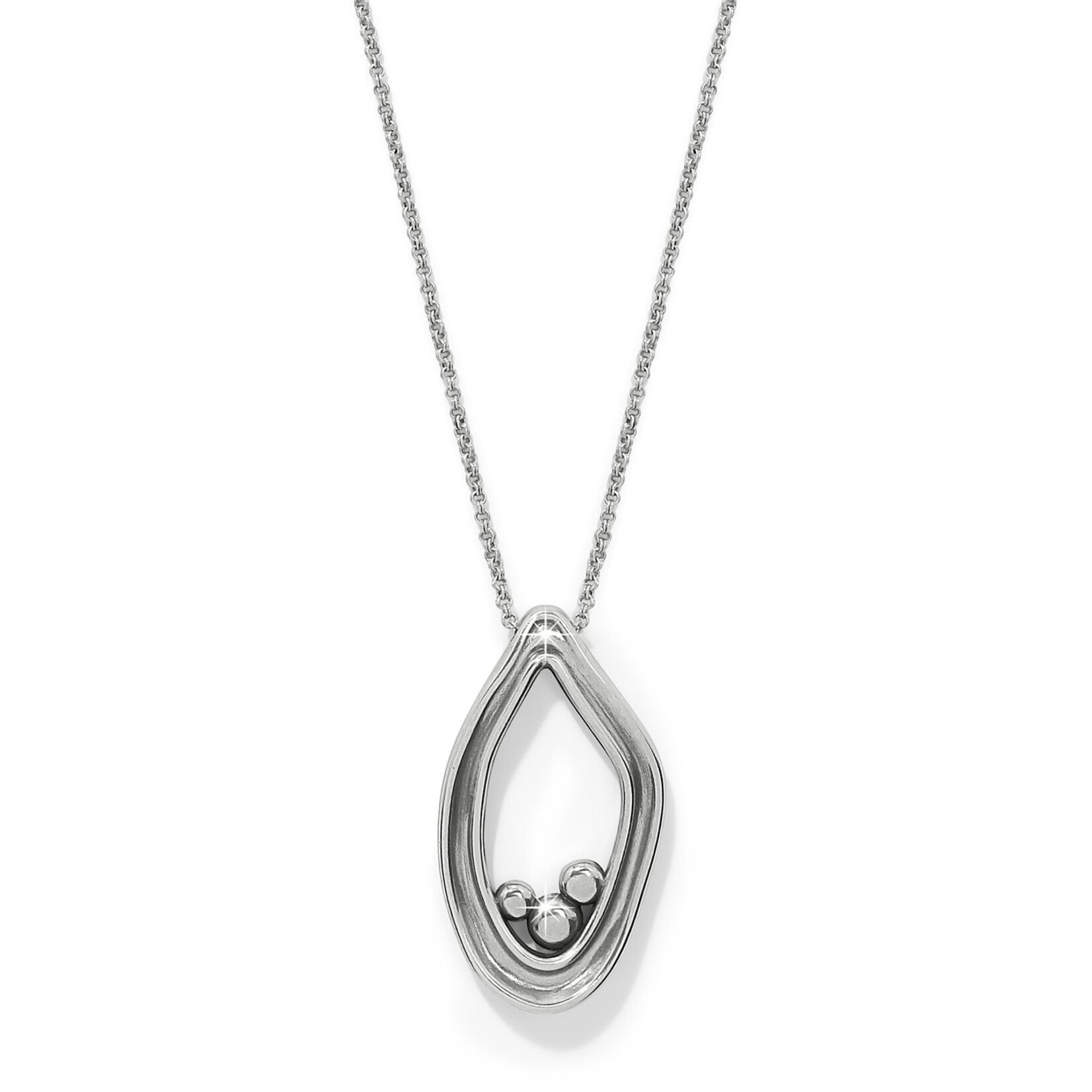 Brighton Cascade Lumina Silver Necklace