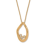 Brighton Cascade Lumina Gold Petite Necklace