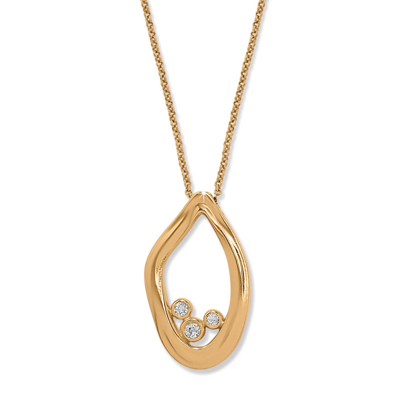 Brighton Cascade Lumina Gold Petite Necklace