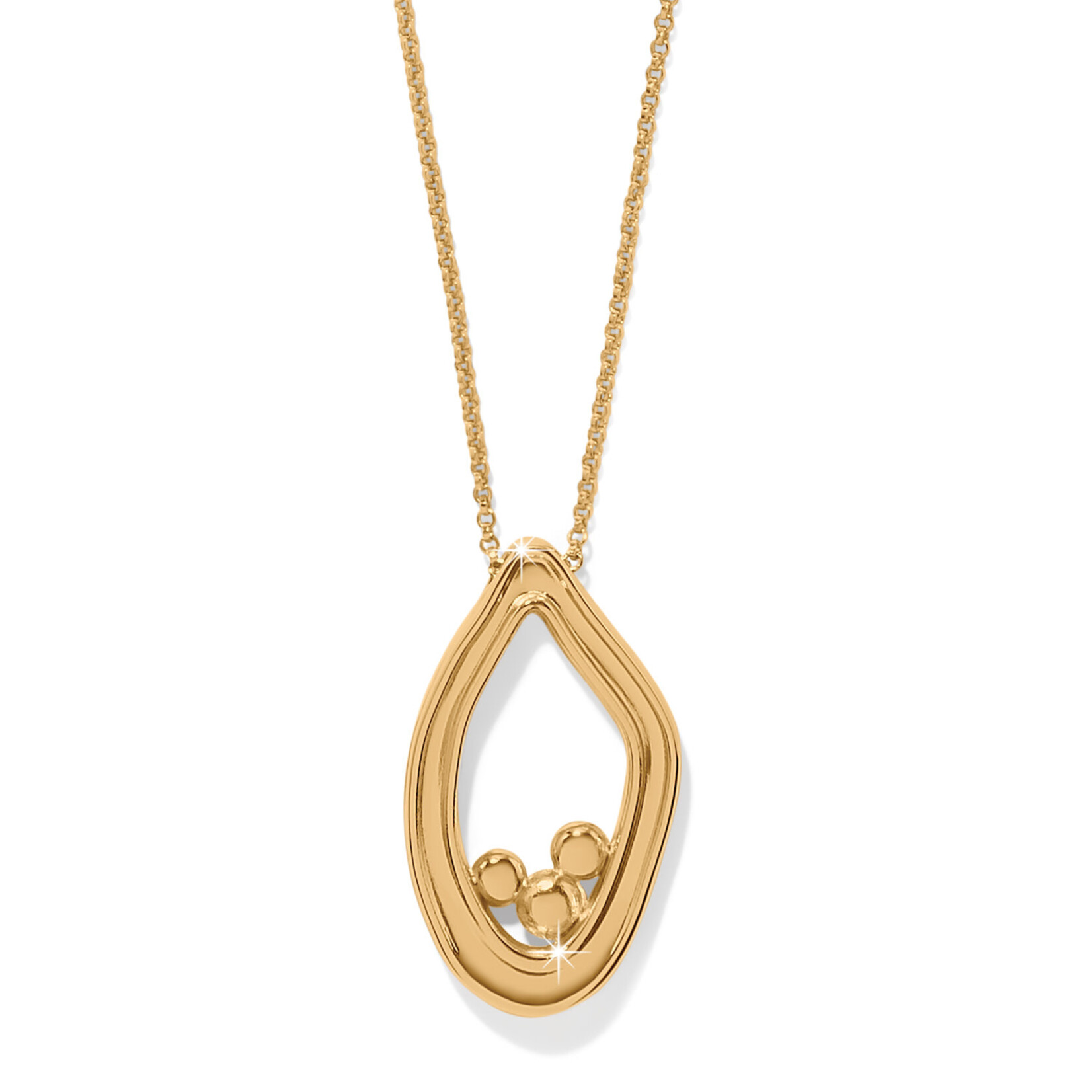 Brighton Cascade Lumina Gold Petite Necklace
