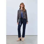 FDJ Tweed Collarless Jacket in Multi