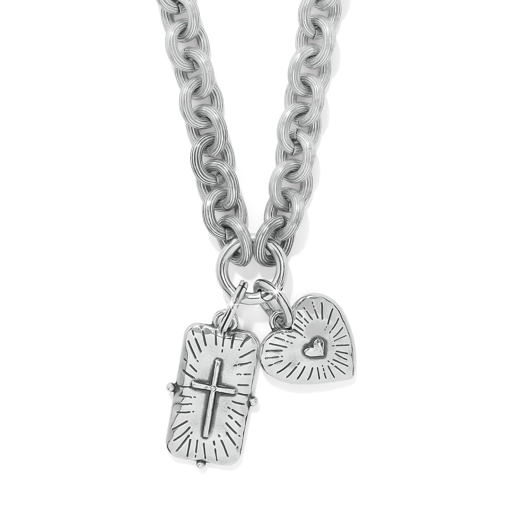 Brighton Token Lavish Link Charm Necklace