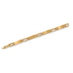 Brighton Trust Your Journey Golden Link Bracelet