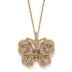 Brighton Trust Your Journey Butterfly Gold Necklace