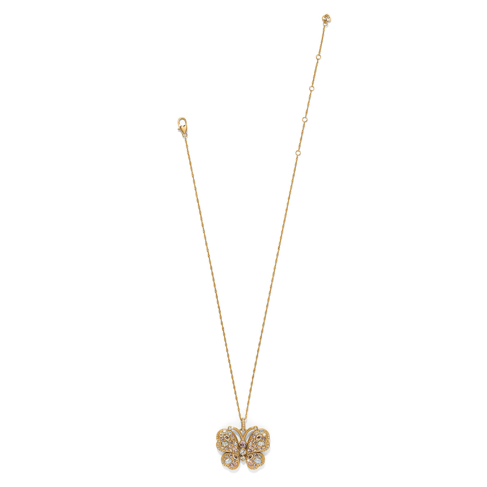 Brighton Trust Your Journey Butterfly Gold Necklace