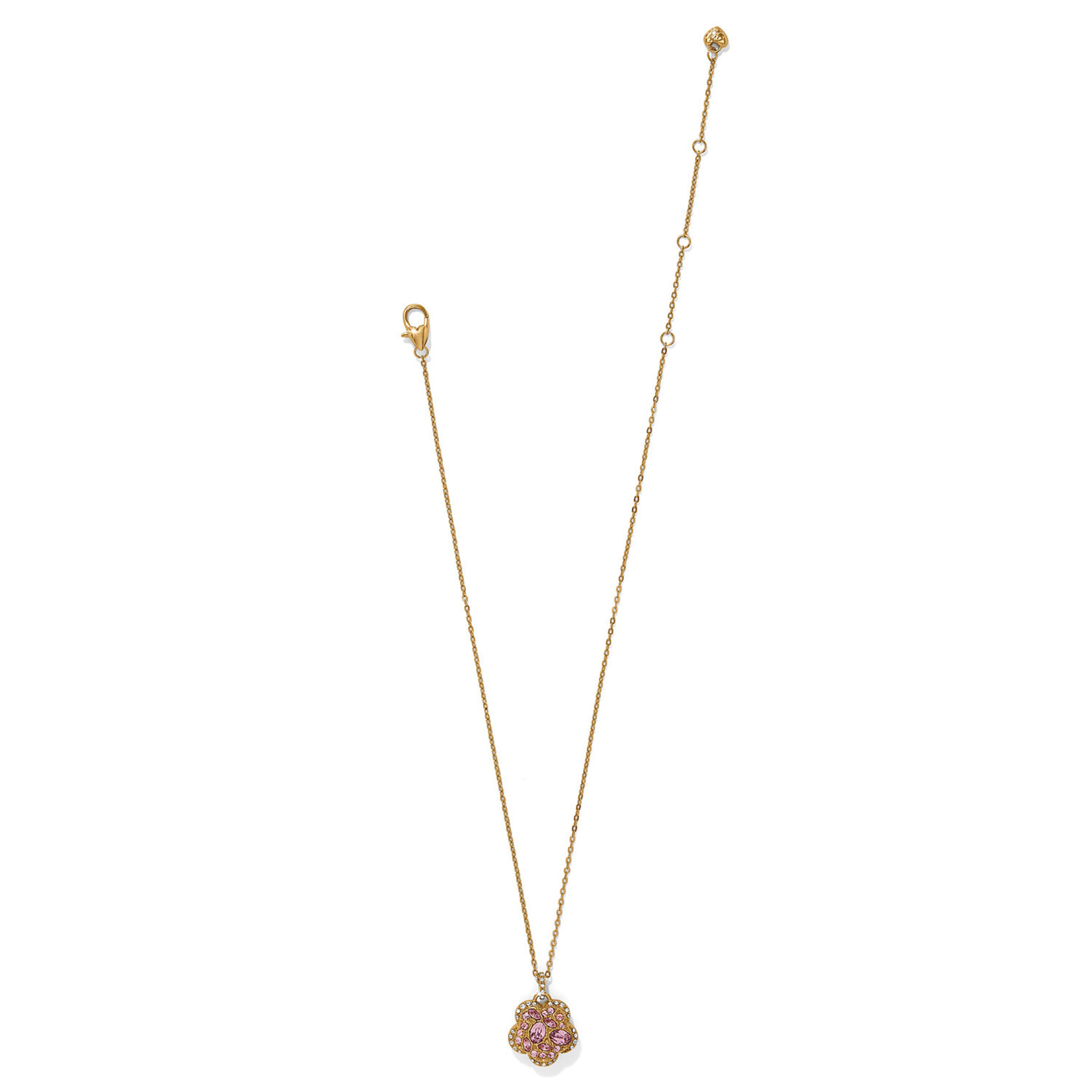 Brighton Trust Your Journey Flower Gold Necklace