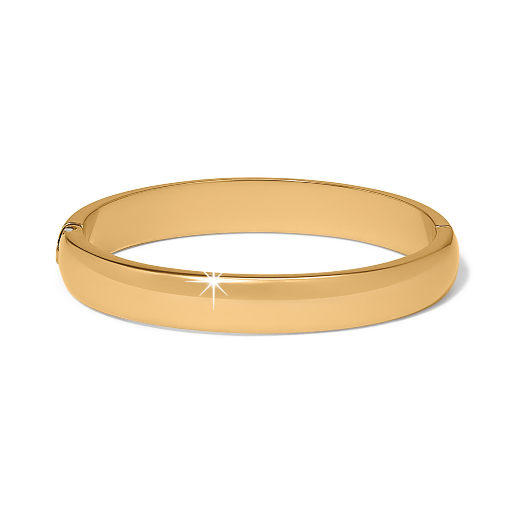Brighton B Radiant Gold Hinged Bangle