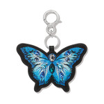 Brighton Sydney Butterfly Blue Handbag Fob