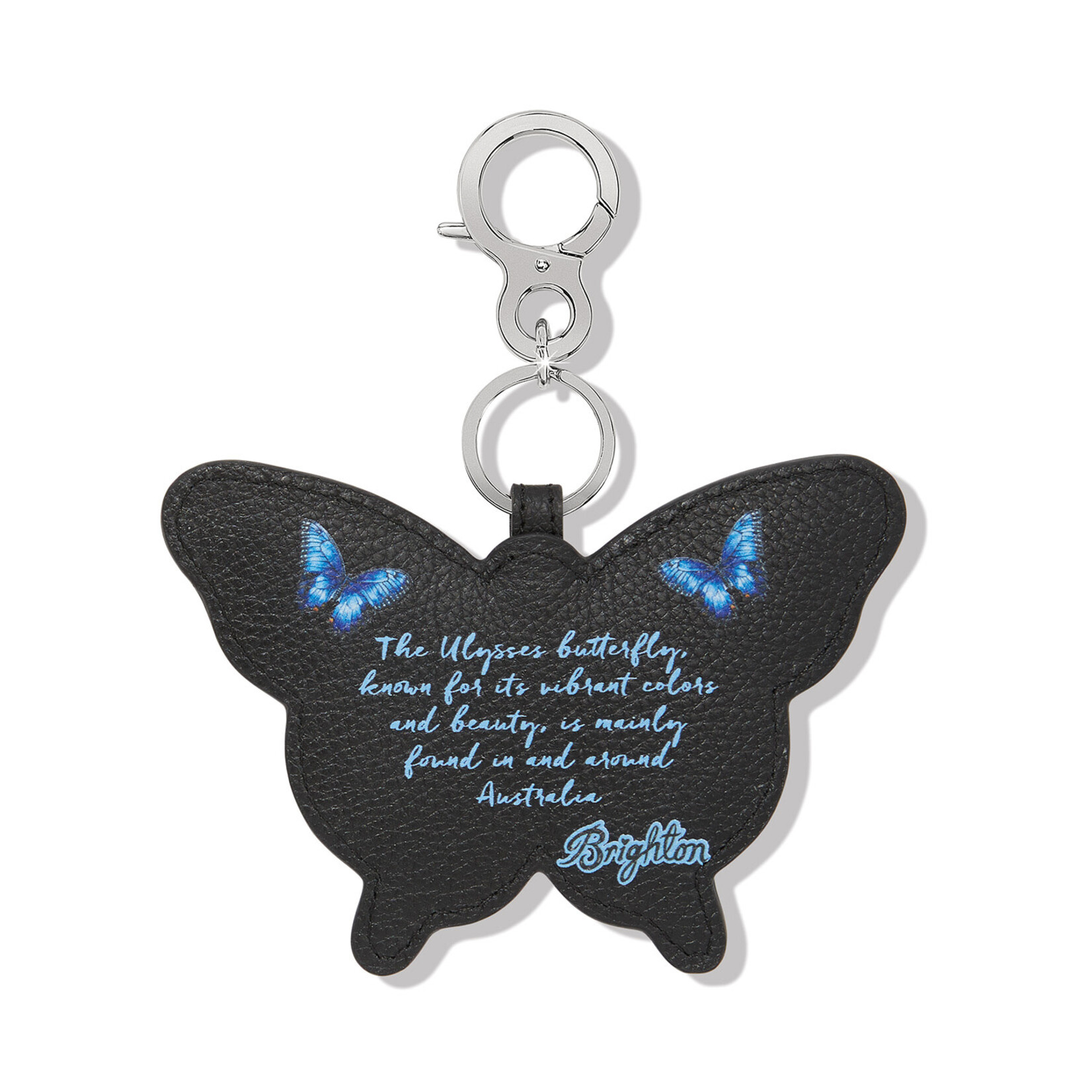 Brighton Sydney Butterfly Blue Handbag Fob