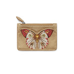 Brighton Gold Sydney Butterfly Card Coin Case