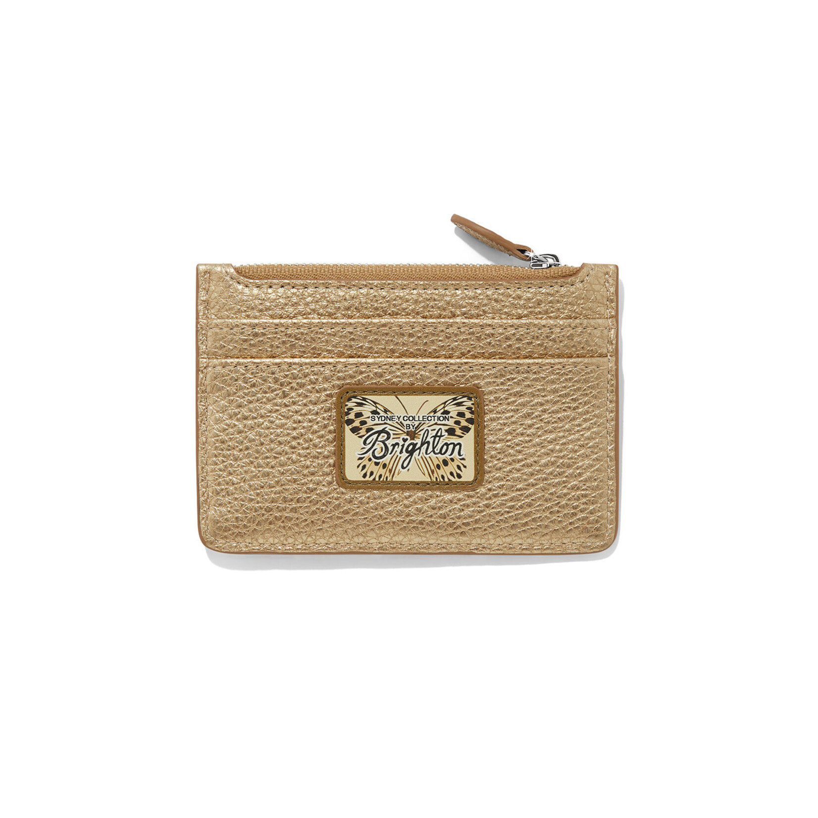 Brighton Gold Sydney Butterfly Card Coin Case