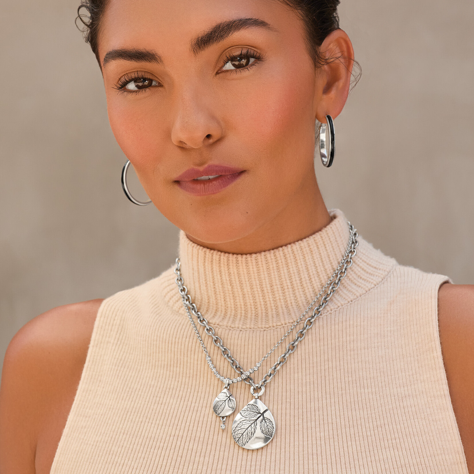 Brighton Natura Teardrop Necklace