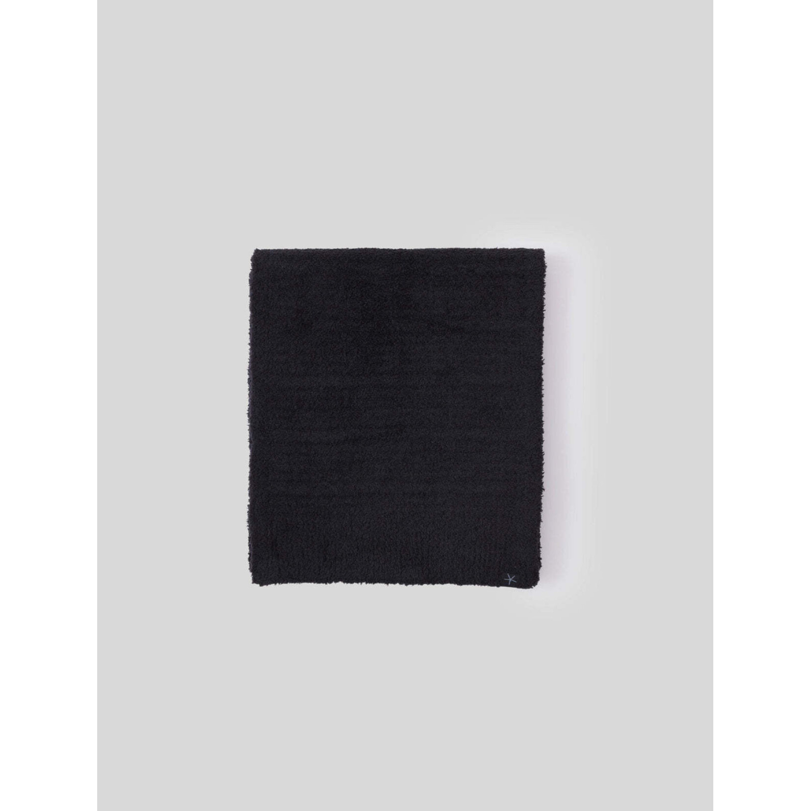 Barefoot Dreams CozyChic Grid Scarf in Black