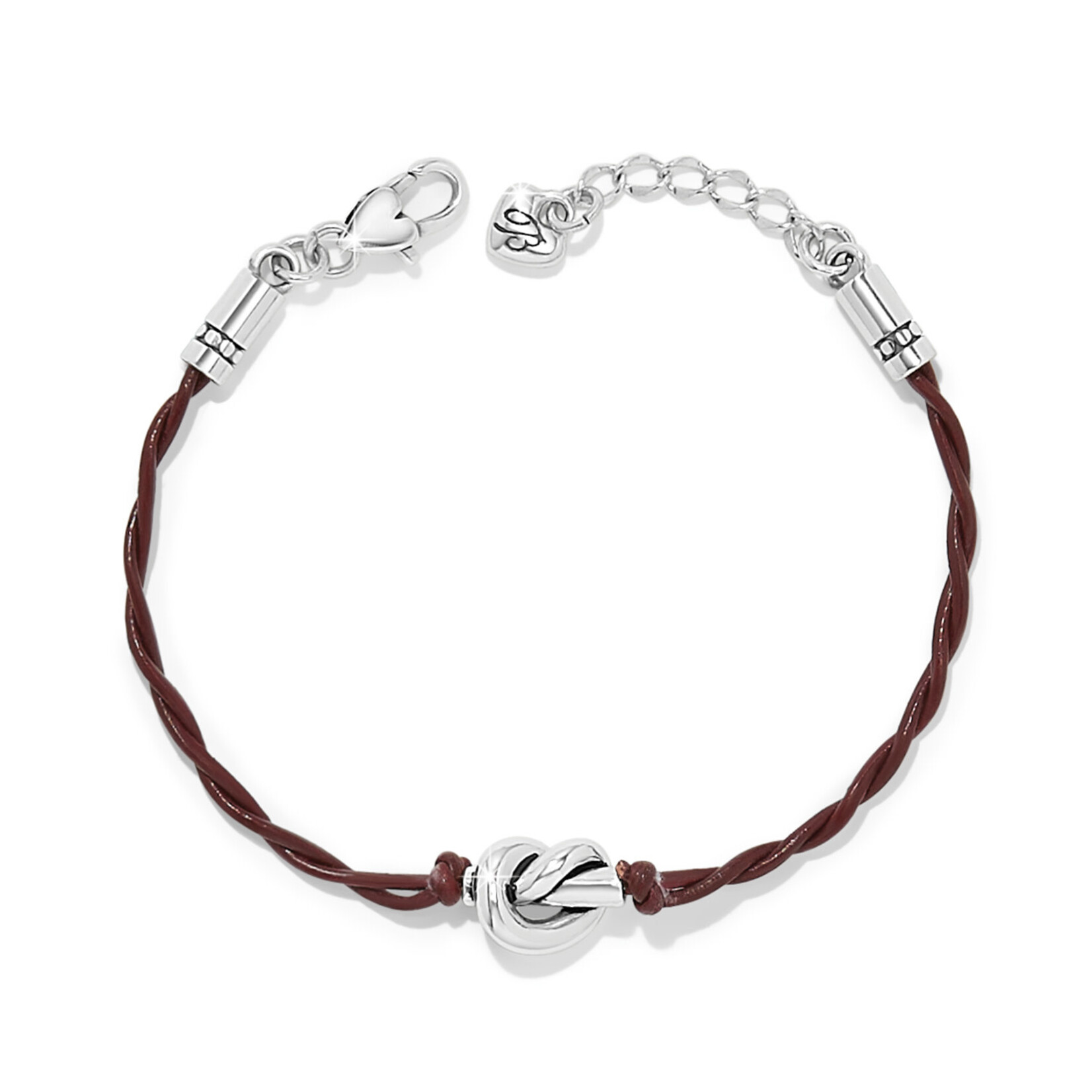 Brighton Interlok Single Knot Leather Chili Pepper Bracelet