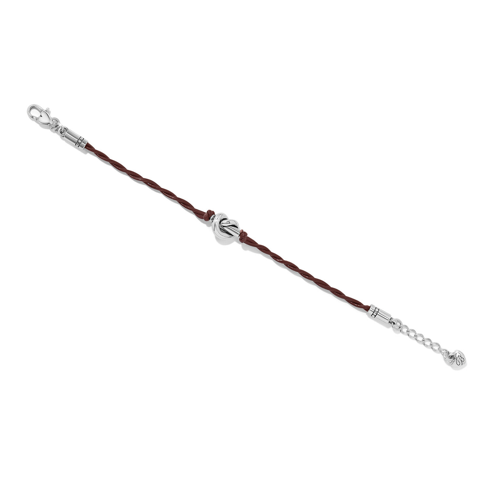 Brighton Interlok Single Knot Leather Chili Pepper Bracelet