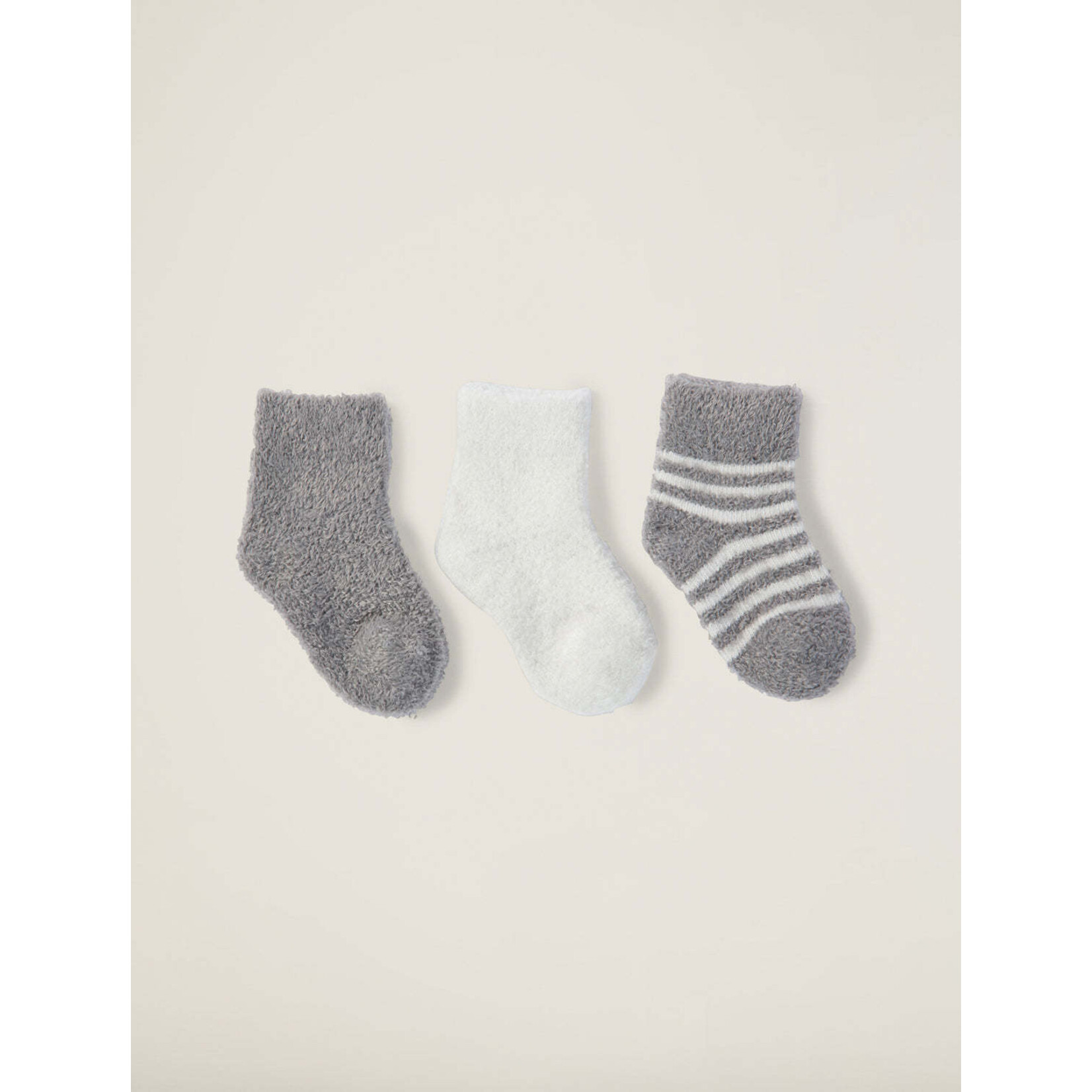 Barefoot Dreams CozyChic Lite® Infant Sock 3-Pack Set OS