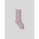 Barefoot Dreams CozyChic Heathered Teaberry Heathered Socks
