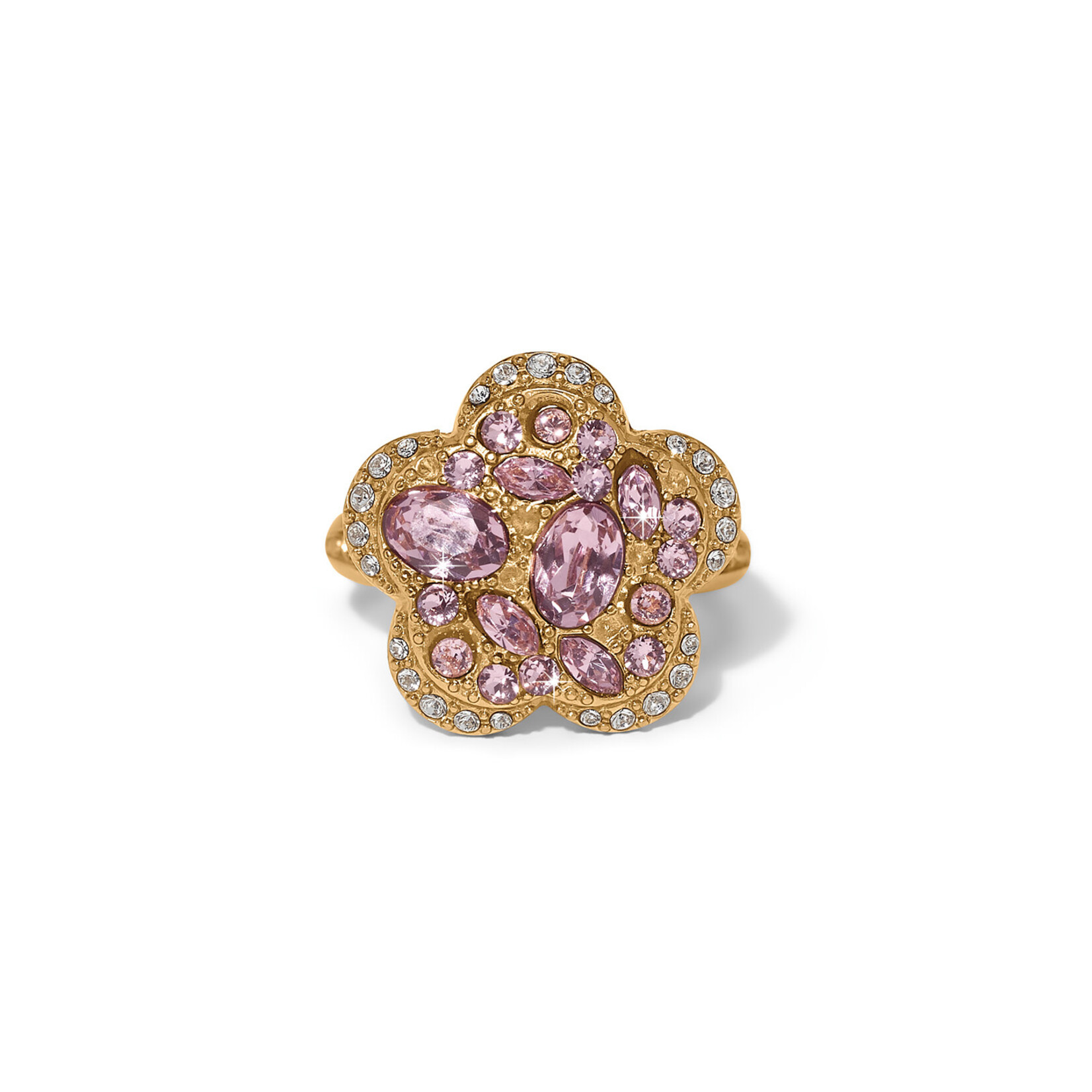 Brighton Trust Your Journey Flower Gold Ring