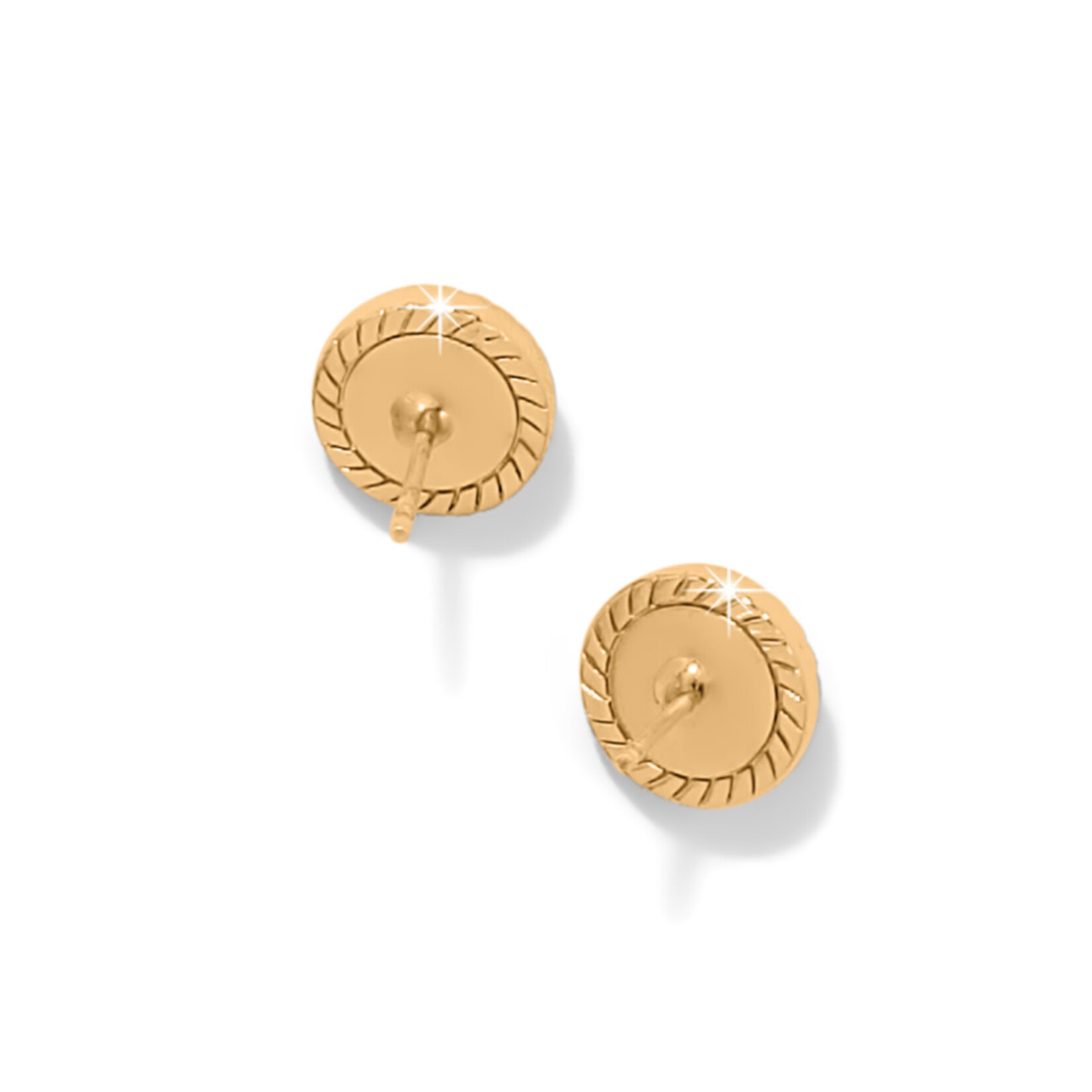 Brighton Illumina Celeste Dome Gold Post Earrings