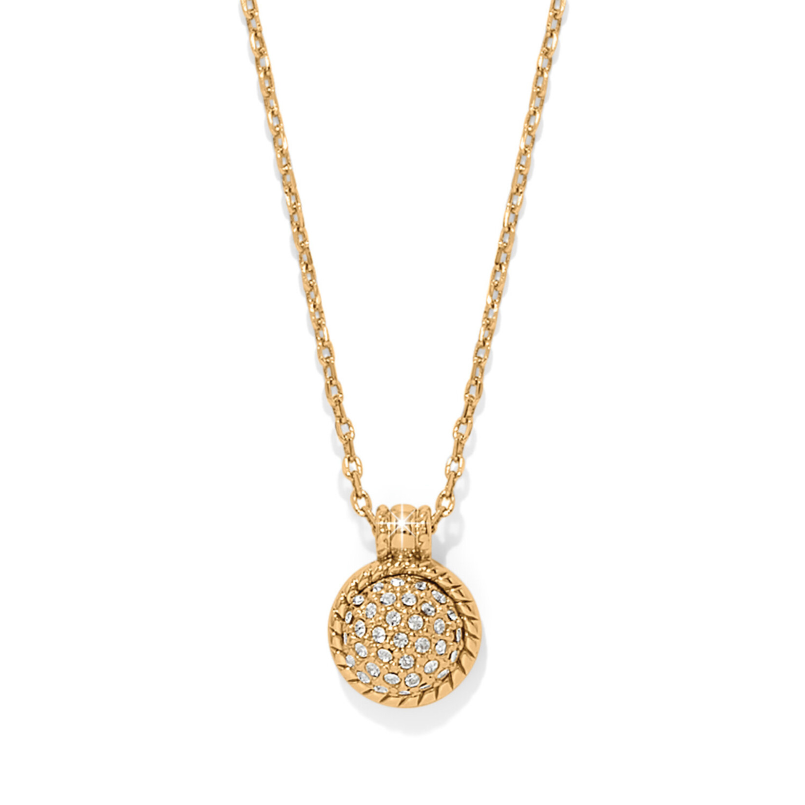 Brighton Ilumina Celeste Dome Gold Necklace