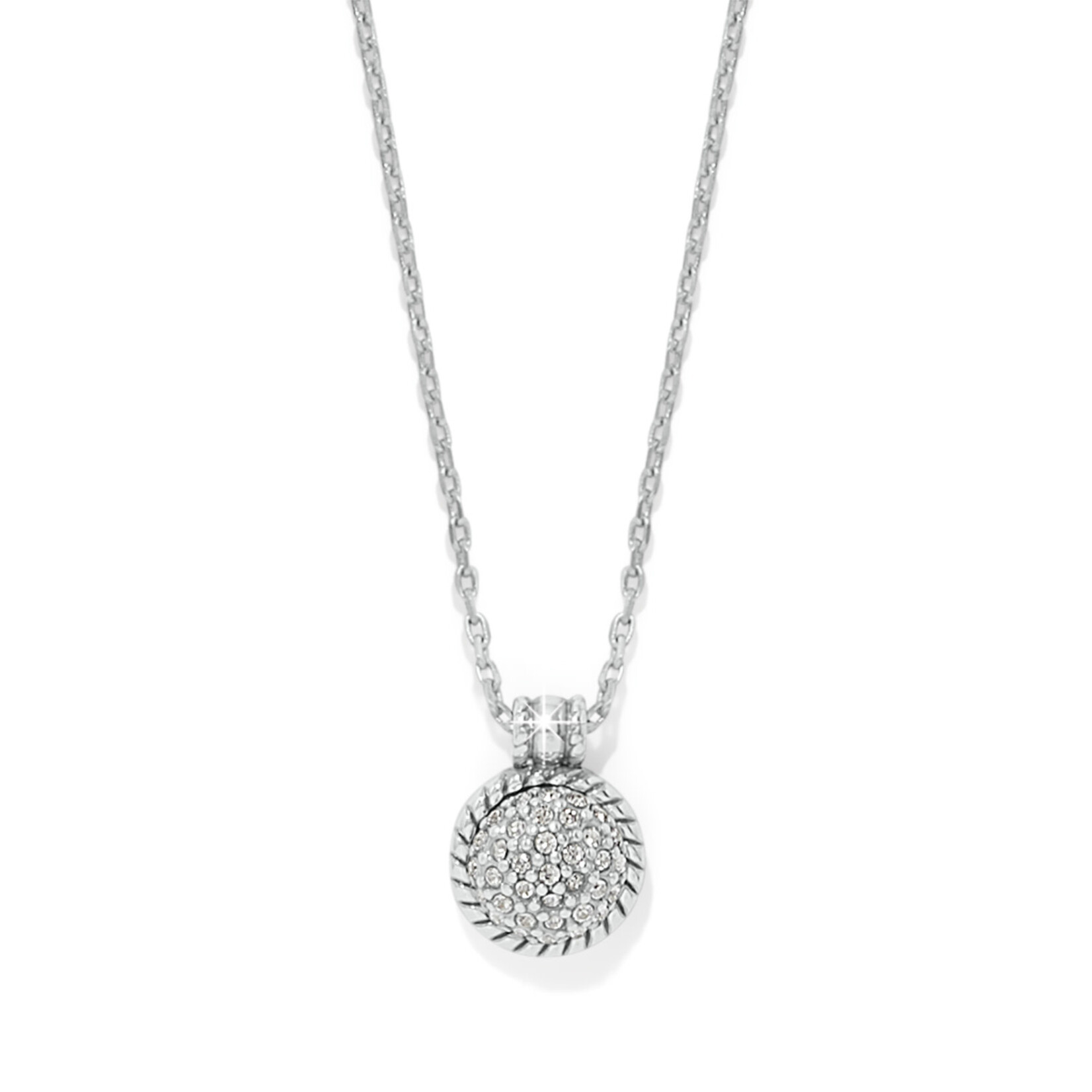 Brighton Illumina Celeste Dome Silver Necklace