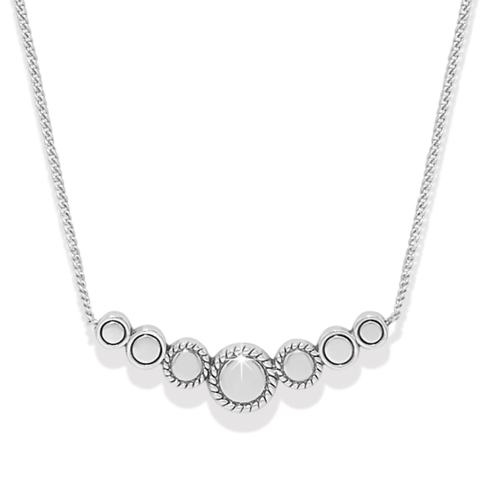 Brighton Illumina Celeste Bar Silver Necklace