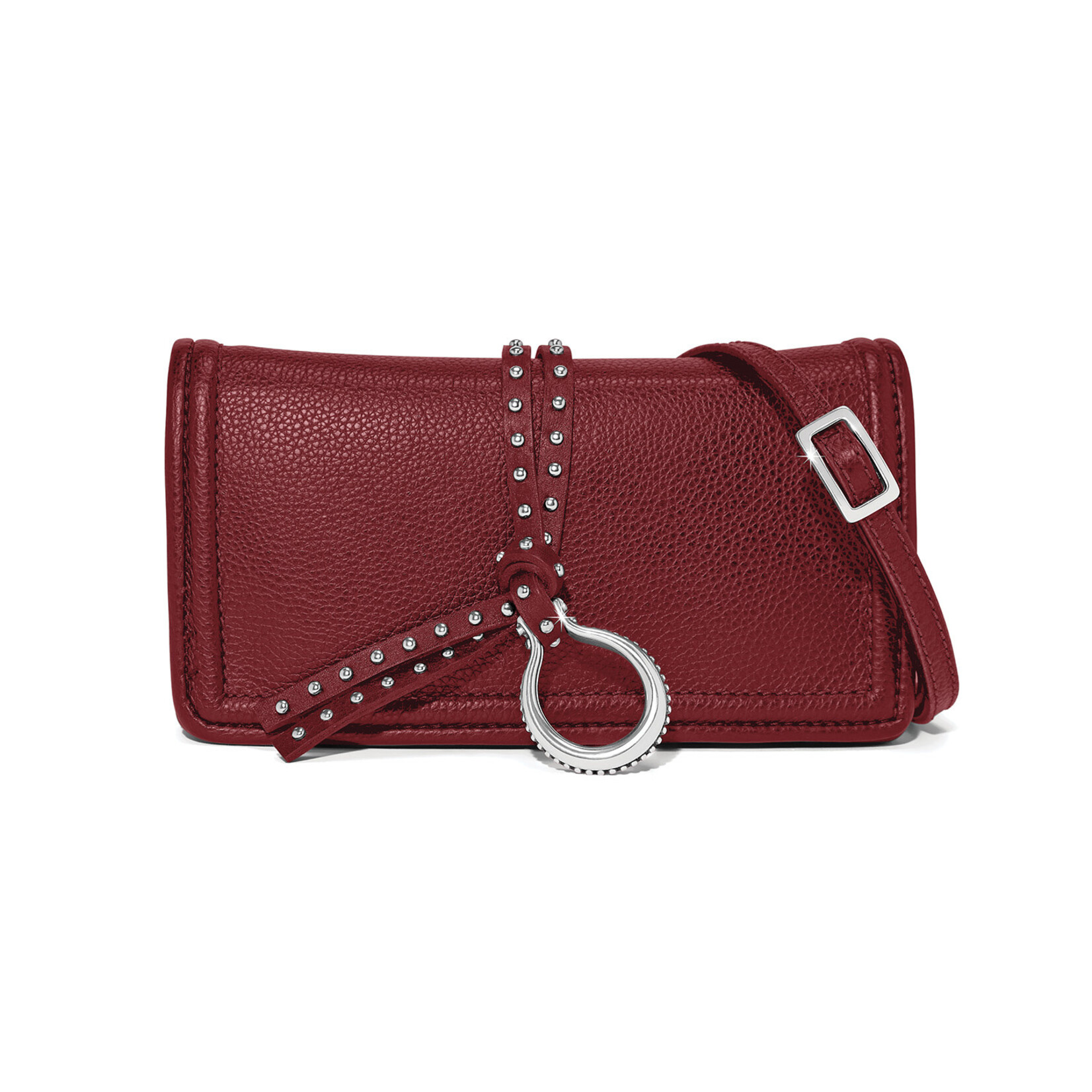 Brighton Pretty Tough Arch Large Wallet in Garnet