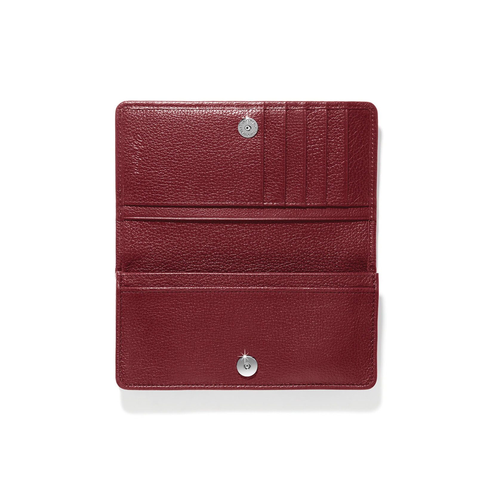 Brighton Pretty Tough Arch Large Wallet in Garnet
