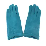 Pretty Persuasions Loretta Stitched Gloves in Teal