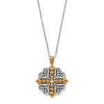 Brighton Alcazar Heart Two Tone Necklace