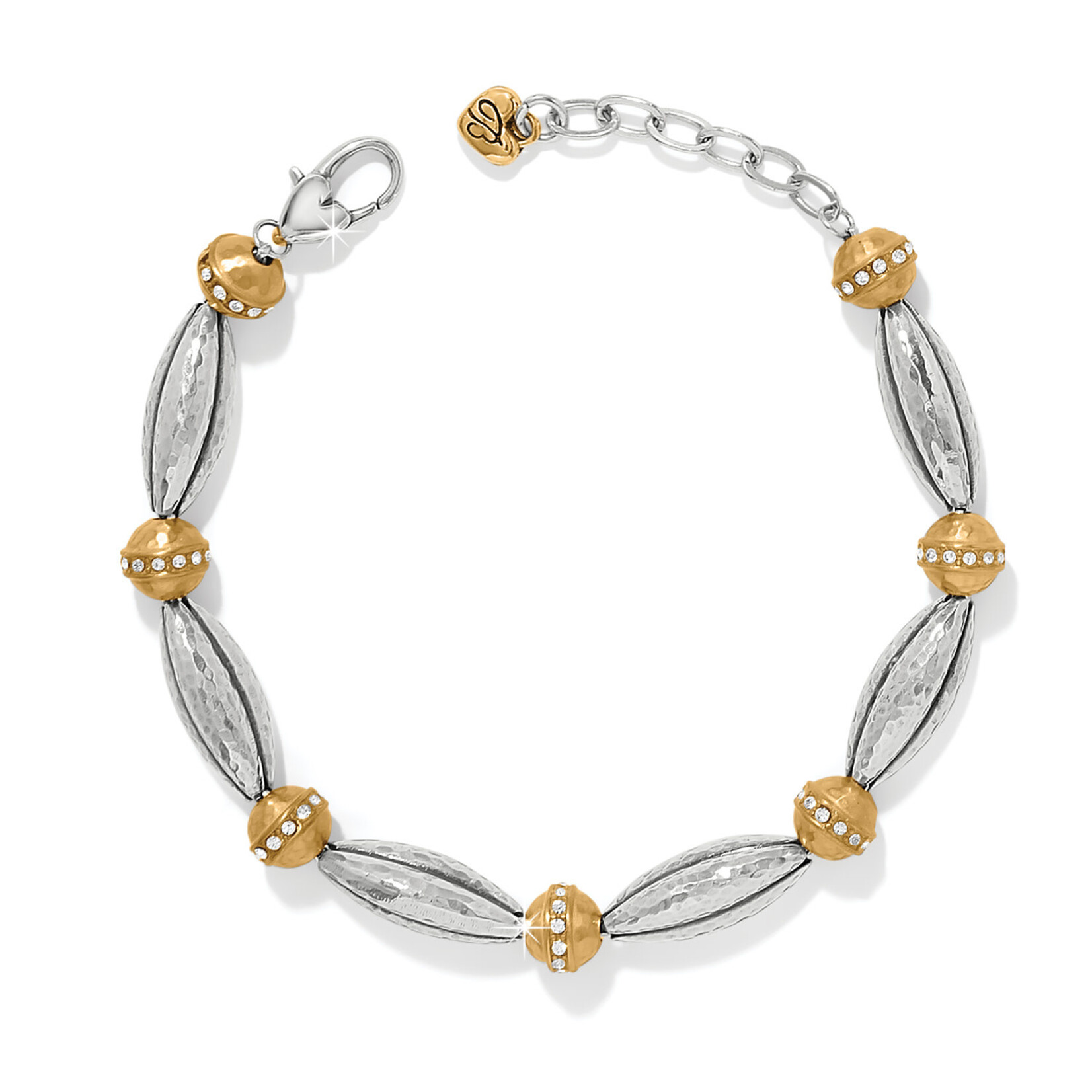 Brighton Meridian Orbit Bead Two Tone Bracelet