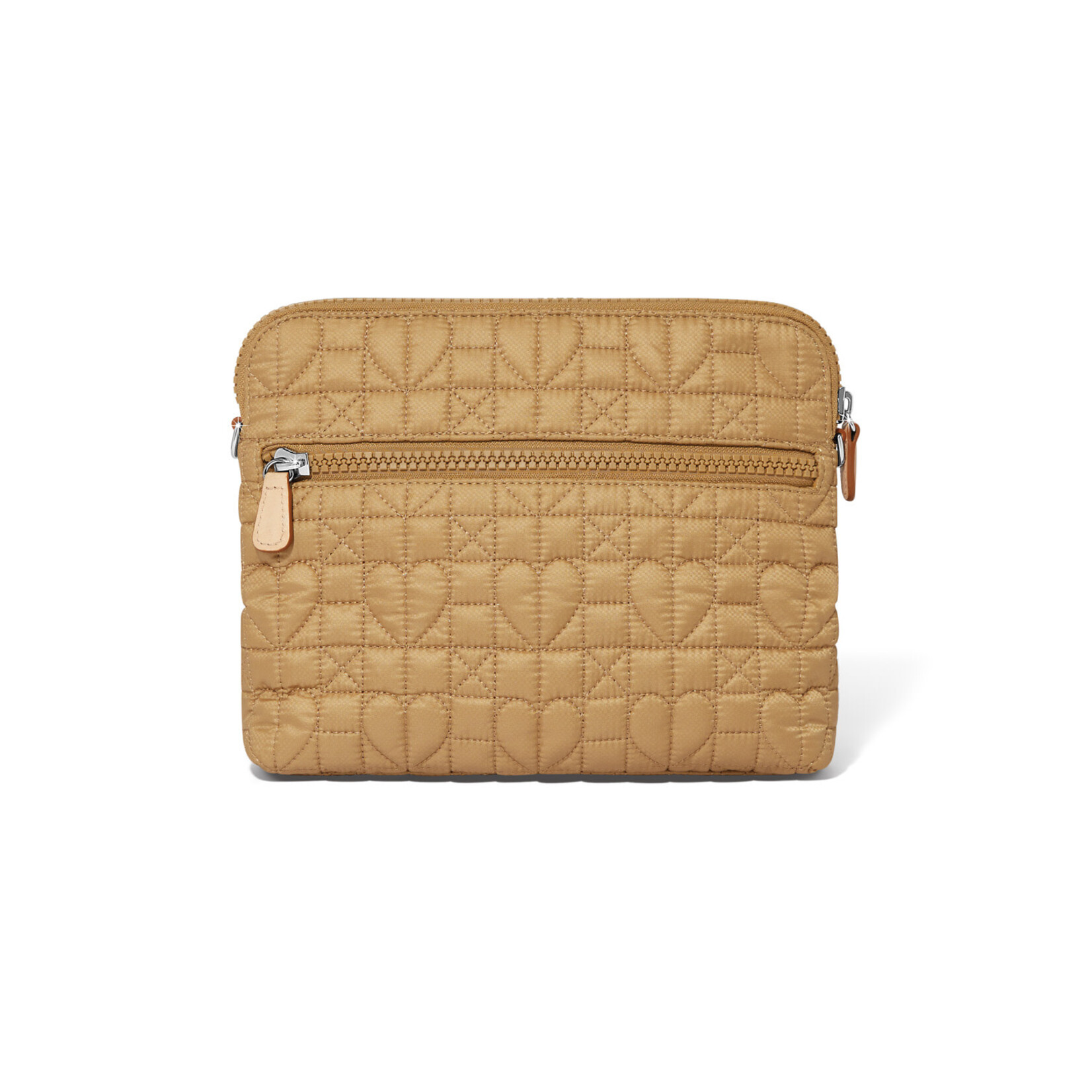 Brighton Heart Beat Alina Medium Crossbody Bag In Camel