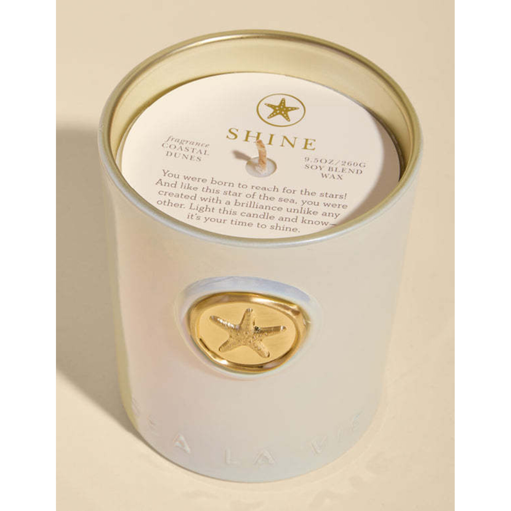 Spartina Sea La Vie Candle 9.5 oz. Shine/Starfish No. 02