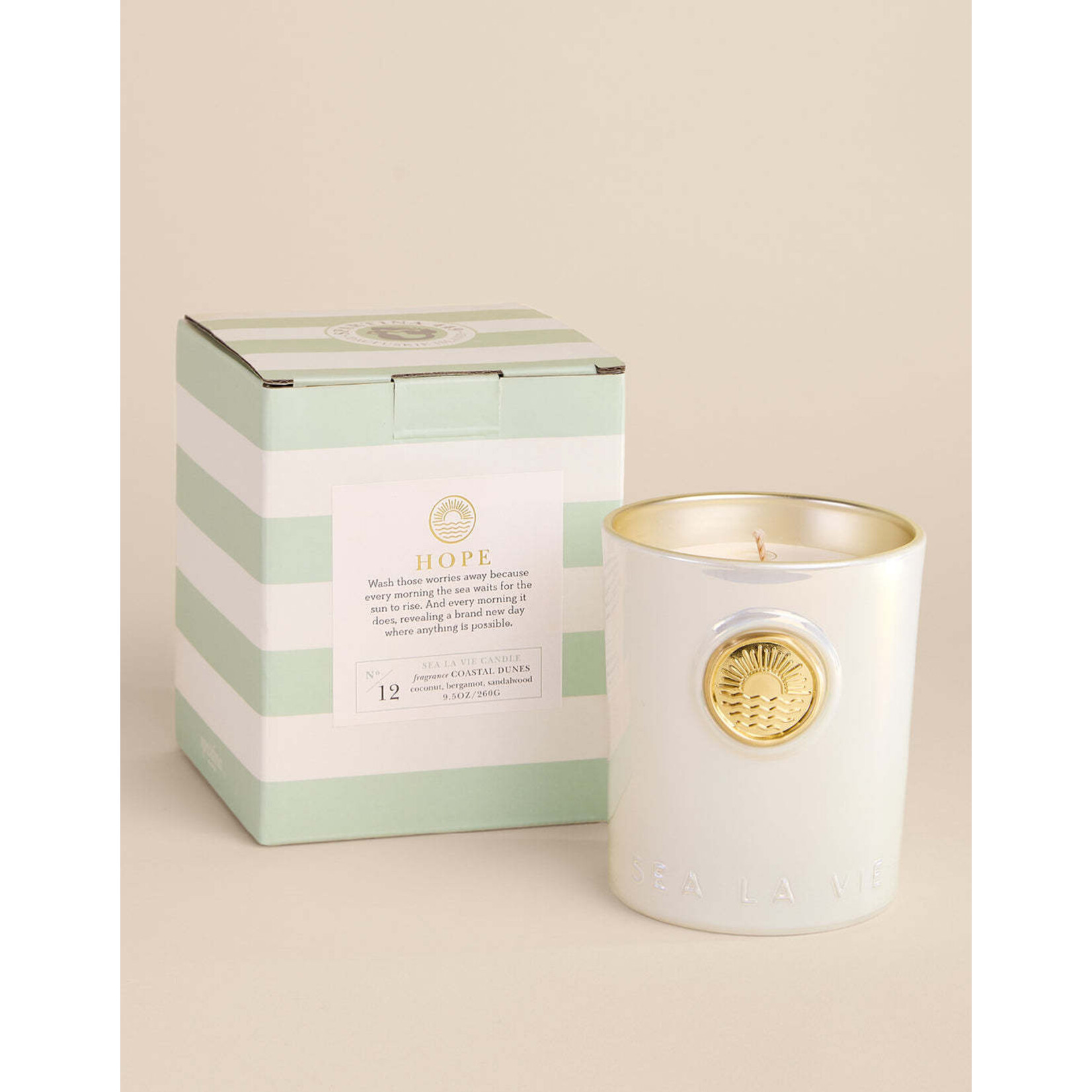 Spartina Sea La Vie Candle 9.5 oz. Hope/Horizon No. 12